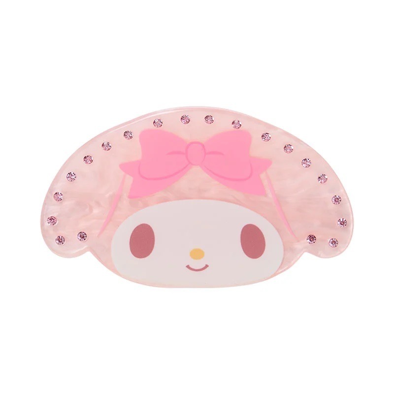 過生活IP訂購 三麗鷗 造型水鑽鯊魚夾 HelloKitty 美樂蒂 大耳狗 酷洛米 Piano小綿羊 6843-細節圖6