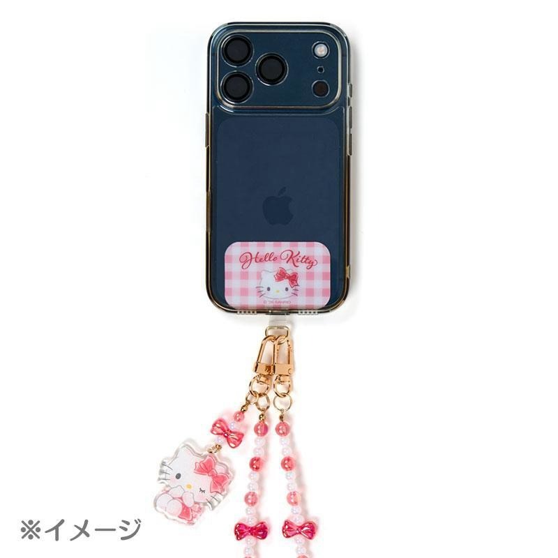 過生活IP訂購 三麗鷗 造型串珠手機背繩 HelloKitty 美樂蒂 大耳狗 酷洛米 人魚漢頓 6844-細節圖9