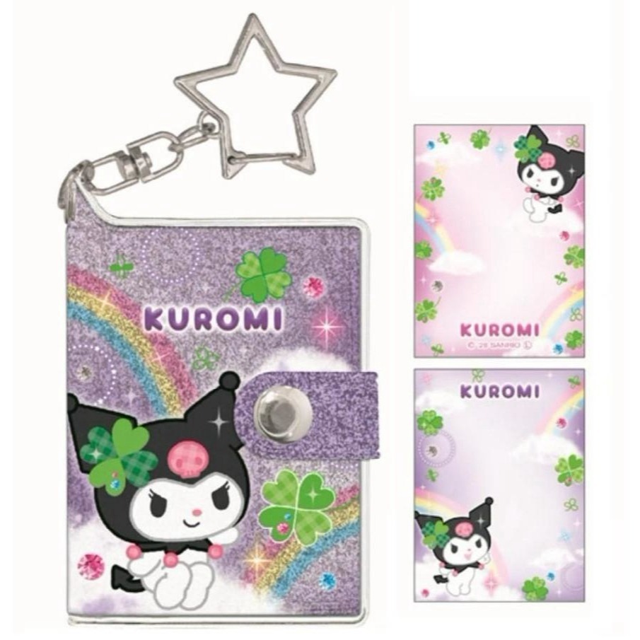 過生活IP訂購 三麗鷗 迷你貼紙簿鑰匙圈 HelloKitty 美樂蒂 大耳狗 酷洛米 花小兔 6851-細節圖8