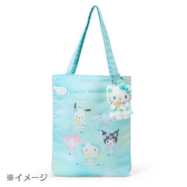 過生活IP訂購 三麗鷗 直式側背袋 祈願 HelloKitty 美樂蒂 布丁狗 大耳狗 酷洛米 帕恰狗 花小兔 6856-細節圖8