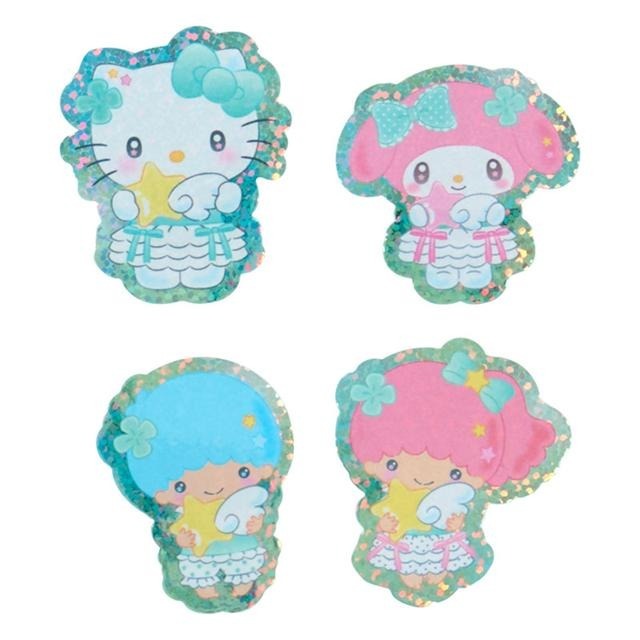 過生活IP訂購 三麗鷗 造型貼紙組 祈願 HelloKitty 美樂蒂 布丁狗 大耳狗 酷洛米 帕恰狗 雙子星 6856-細節圖5