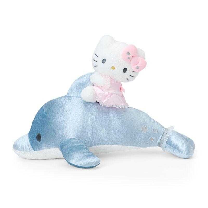 過生活IP訂購 三麗鷗 HelloKitty 凱蒂貓 絨毛玩偶娃娃 閃亮海豚  6856-細節圖3