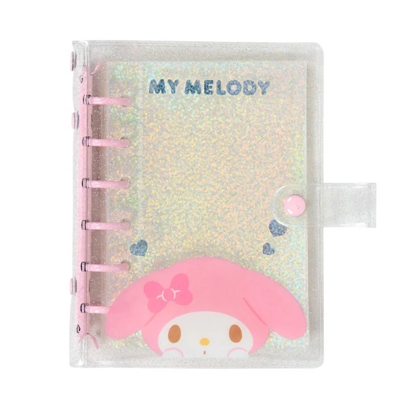 過生活IP訂購 三麗鷗 6孔活頁貼紙簿 HelloKitty 美樂蒂 大耳狗 酷洛米 蜜糖邦尼 花小兔 6S22R-細節圖7