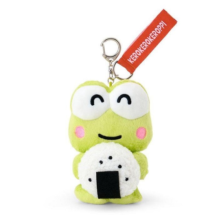 過生活IP訂購 三麗鷗 大眼蛙 絨毛玩偶吊飾 日常 每天都要Keroppi 6S15-細節圖3