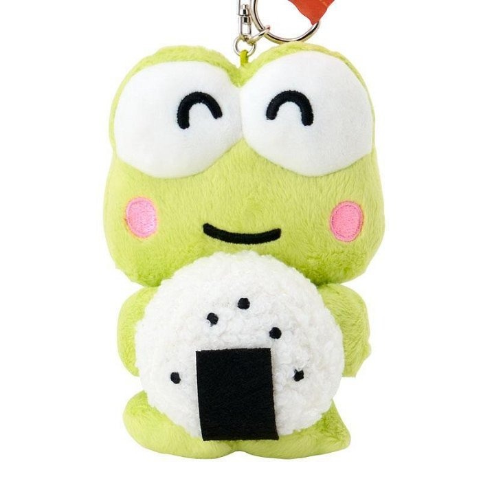 過生活IP訂購 三麗鷗 大眼蛙 絨毛玩偶吊飾 日常 每天都要Keroppi 6S15-細節圖6