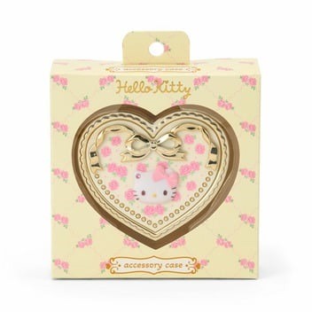 過生活IP訂購 三麗鷗 造型飾品收納盒 HelloKitty 美樂蒂 大耳狗 酷洛米 6S22R-細節圖8