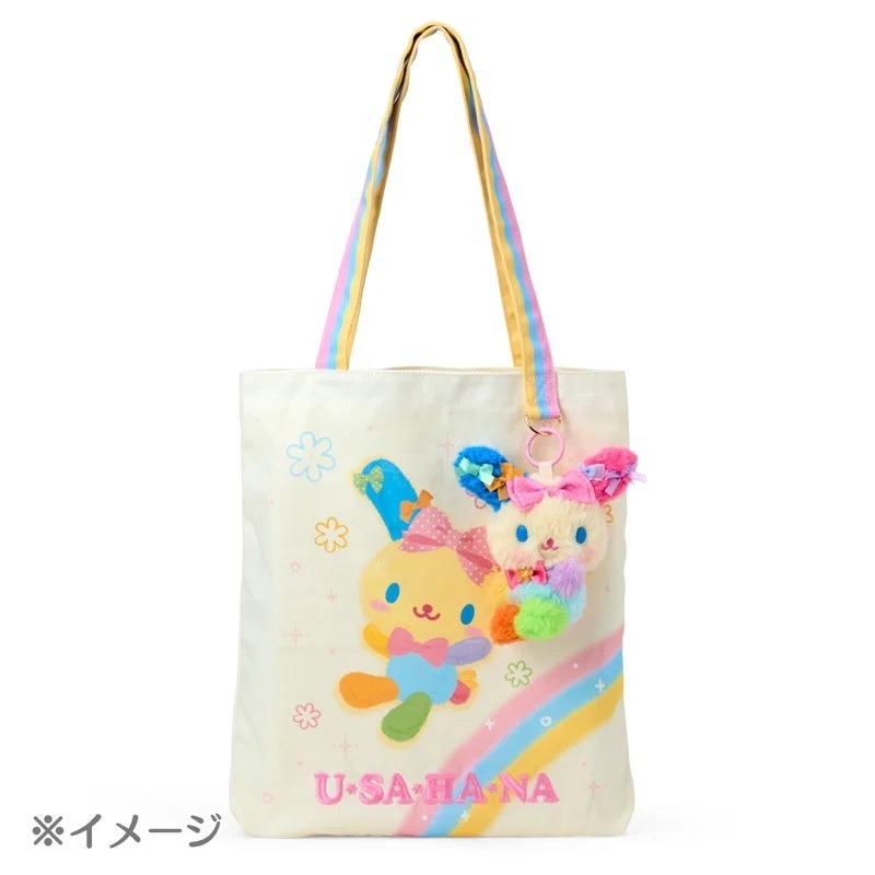 過生活IP現貨 三麗鷗 花小兔 Usahana 小花兔 側背包 最喜歡的Usahana 6S27-細節圖8