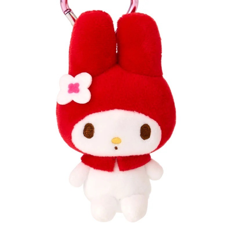 過生活IP預購 三麗鷗 絨毛玩偶吊飾 愛心扣 新款 HelloKitty 美樂蒂 棉花糖貓 6O32-細節圖7