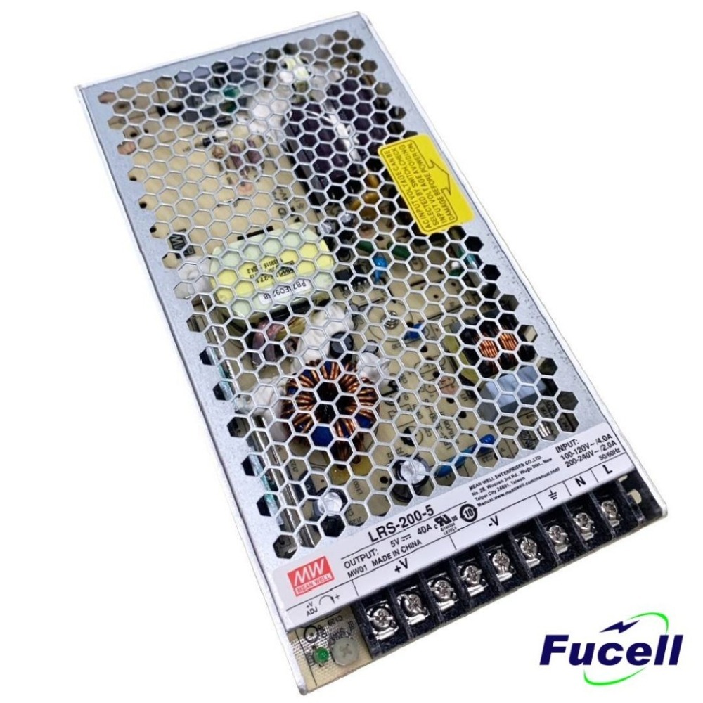 【富堡】電源供應器-AC/DC 5V40A DCAC轉換器 逆變器 - 福利機 - FC1-LRS200-5-細節圖2