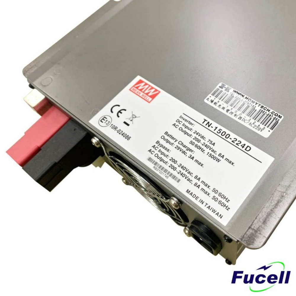 【富堡】太陽能充放電控制器 DC/AC轉換器220V 電源供應器 逆變器 福利機 TN-1500-224D 台灣出貨-細節圖3