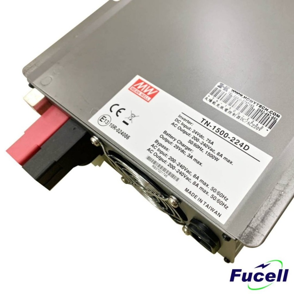 【富堡】太陽能充放電控制器 DC/AC轉換器220V 電源供應器 逆變器 福利機 TN-1500-224D 台灣出貨-細節圖3