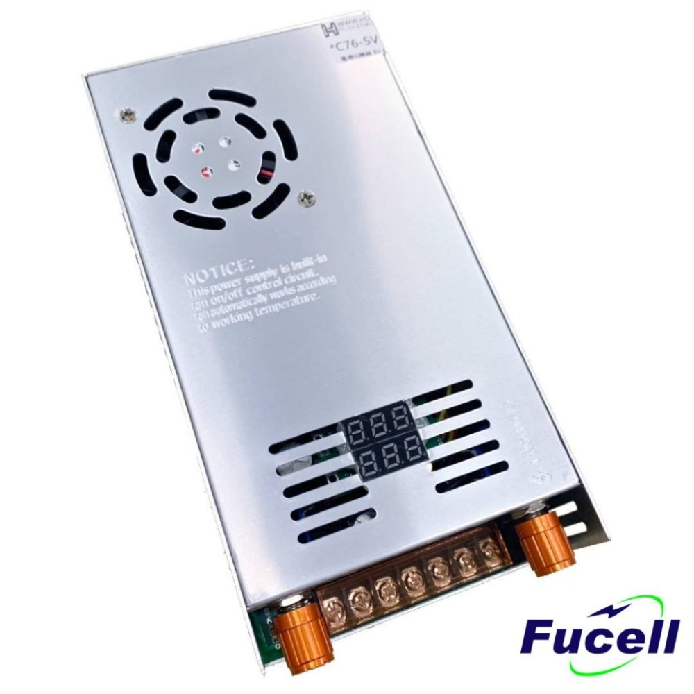【富堡】電源供應器 5V 60A 480W DCAC轉換器 逆變器 - 福利機 - C76-5V-60A-D-細節圖2