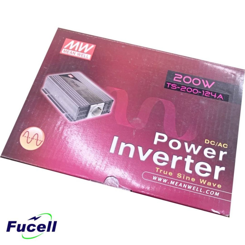 【富堡】DCAC轉換器24V 電源供應器 逆變器 - 福利機 - TS-200-124A 台灣出貨-細節圖6