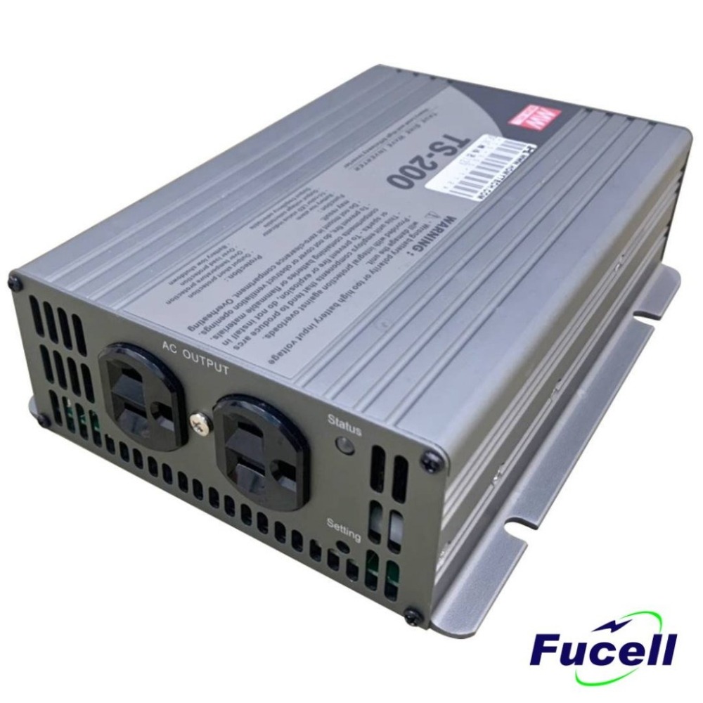 【富堡】DCAC轉換器12V 逆變器 電源供應器 - 福利機 - TS-200-112A  台灣現貨-細節圖3