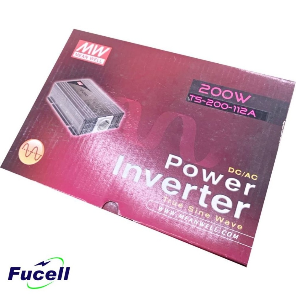 【富堡】DCAC轉換器12V 逆變器 電源供應器 - 福利機 - TS-200-112A  台灣現貨-細節圖5