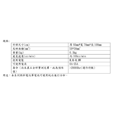 【富堡】燃料電池內5*5cm可堆疊型 WD5-5-1CELL-細節圖3