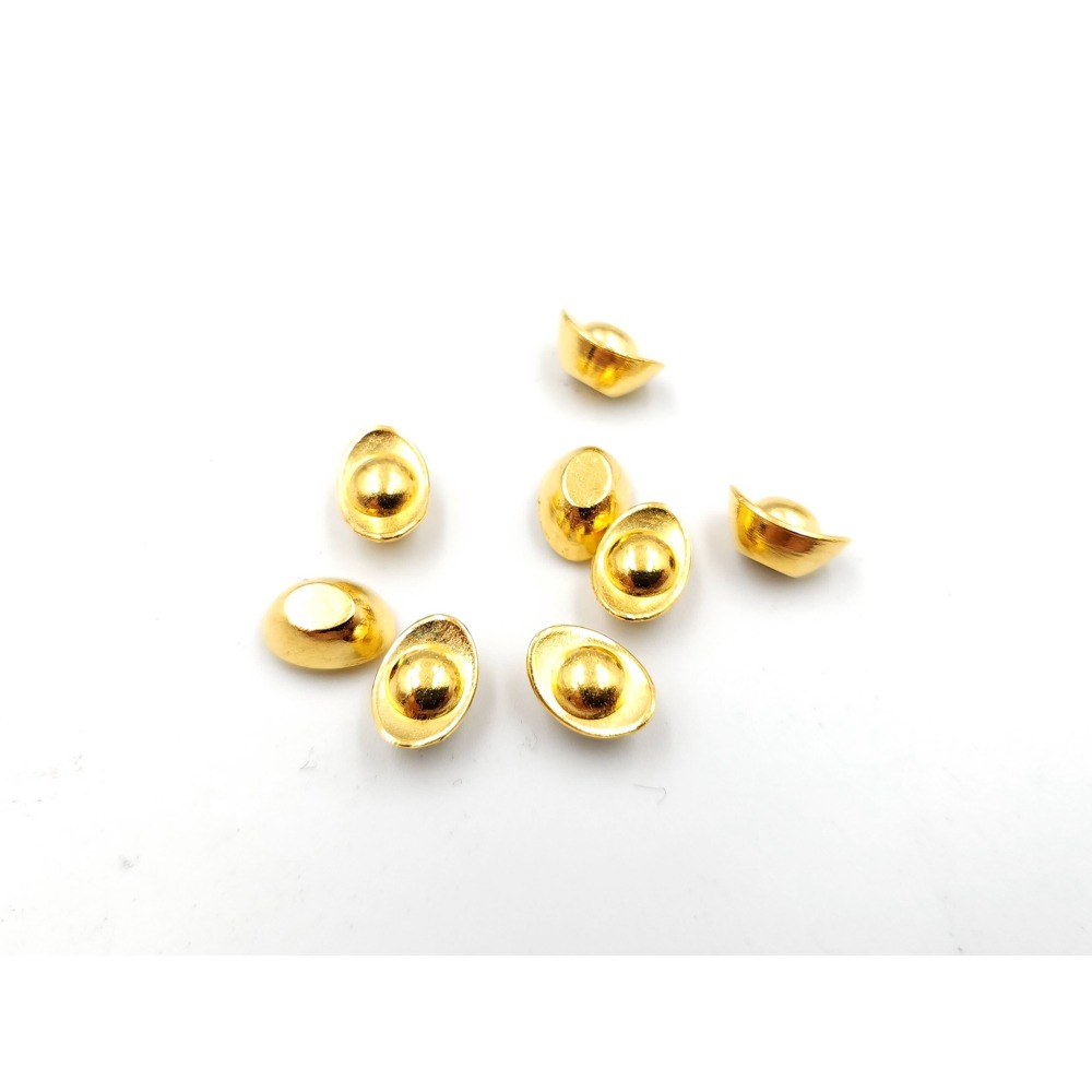 金元寶 招財元寶 (0.8cm/0.9cm) 招財進寶 聚寶盆 風水 開運元寶 宗教用品 合金-細節圖4