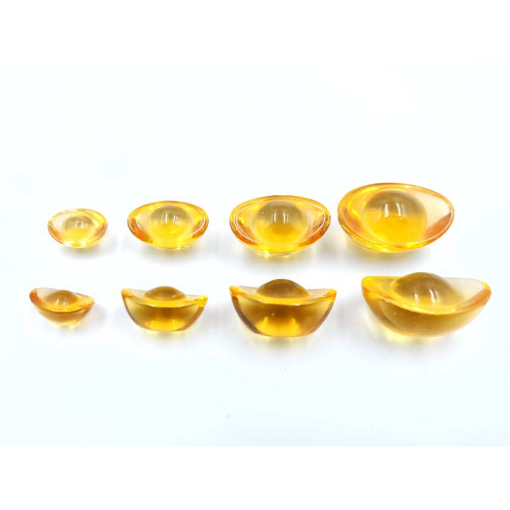 元寶 琉璃元寶 招財元寶 金元寶 1.5cm-3cm-細節圖3