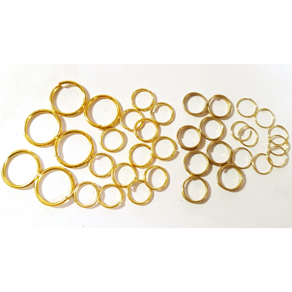 單圈 金屬圓扣 10mm-16mm (2個1元) 金屬環 圓扣環 圓圈 圓扣 diy材料-細節圖2