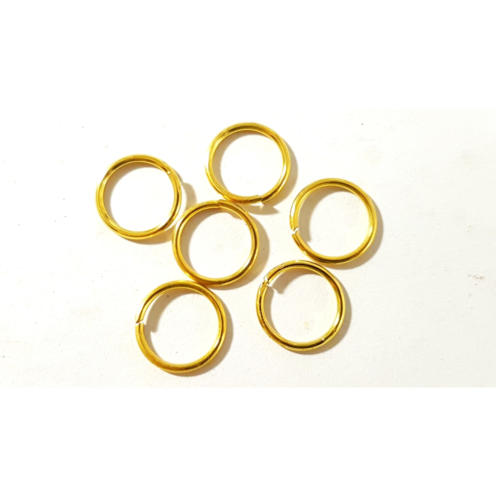 單圈 金屬圓扣 10mm-16mm (2個1元) 金屬環 圓扣環 圓圈 圓扣 diy材料-細節圖3