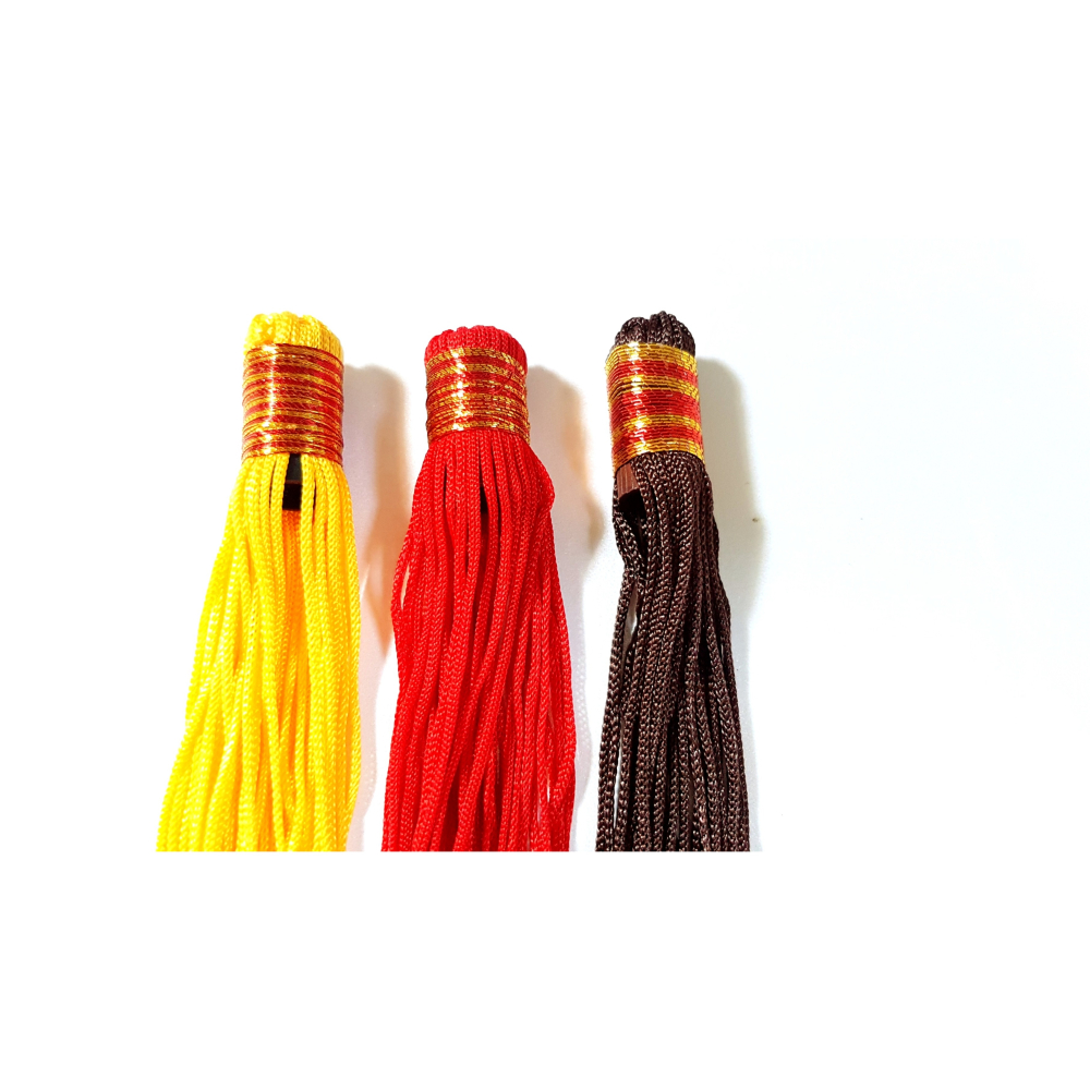 流蘇 穗子 中國結上結 手作材料 吊飾 DIY材料 15-17cm-細節圖2