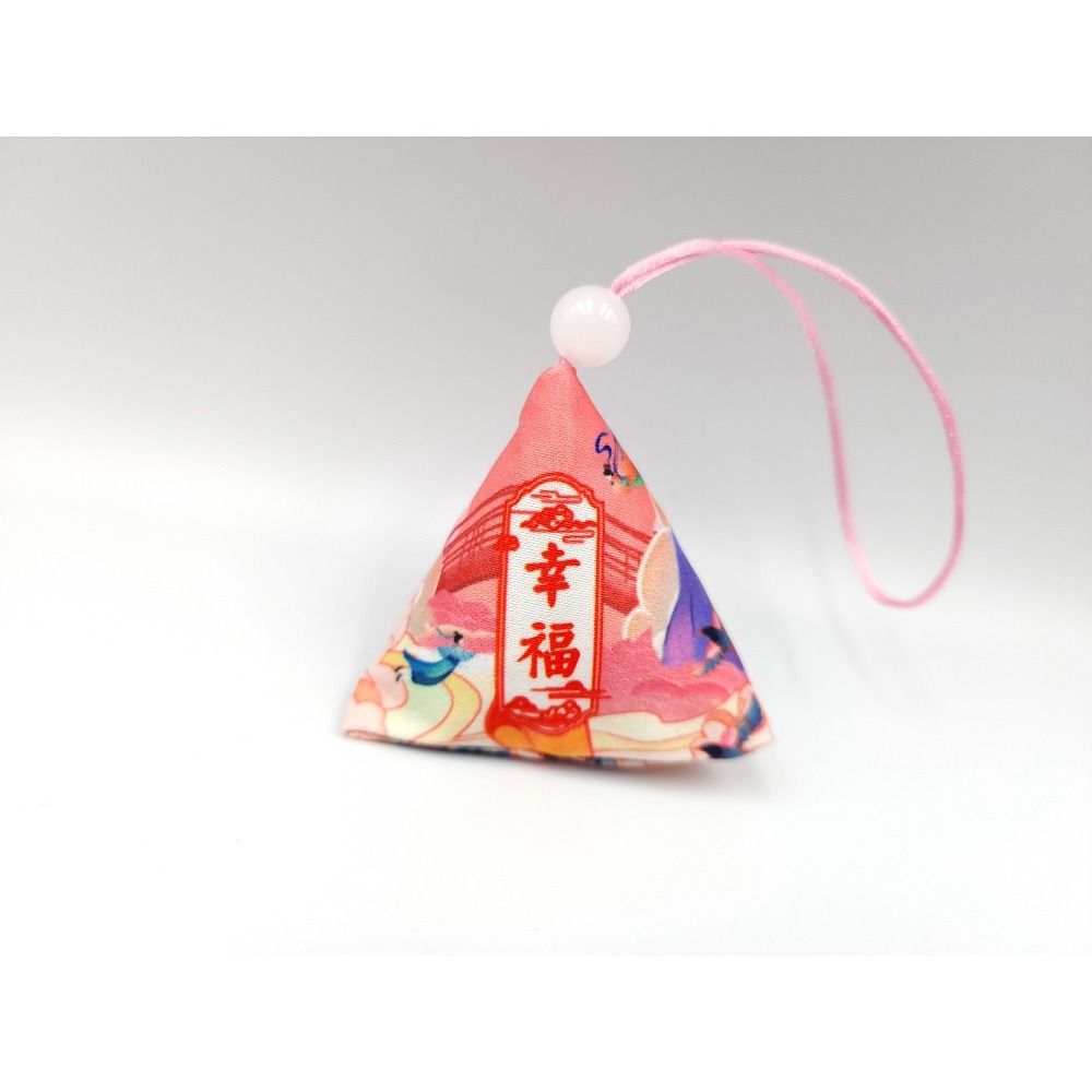 粽子吊飾 香包 香袋 端午香包 平安 納福 香囊 福袋 平安吊飾-規格圖2