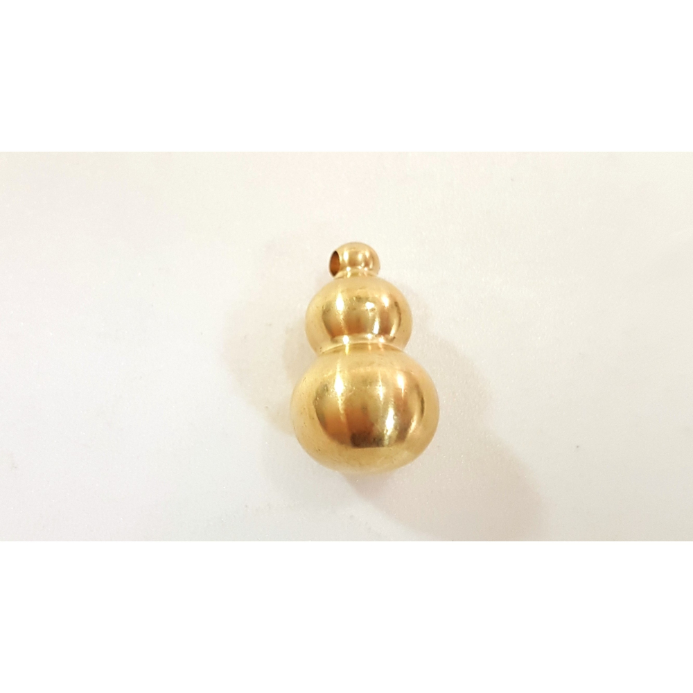 銅葫蘆 招財 鎮宅 化煞 保平安 黃銅 2cm/2.4cm-細節圖5