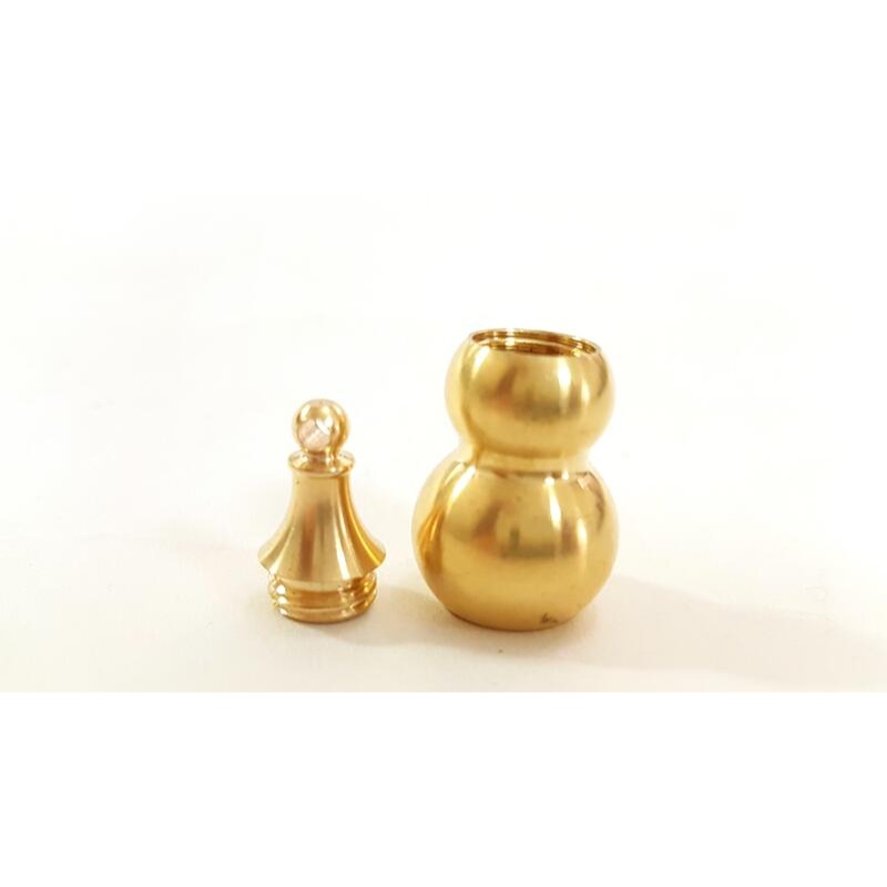 銅葫蘆 招財 鎮宅 化煞 保平安 黃銅 可開口 3cm/3.8cm/5.2cm-細節圖5
