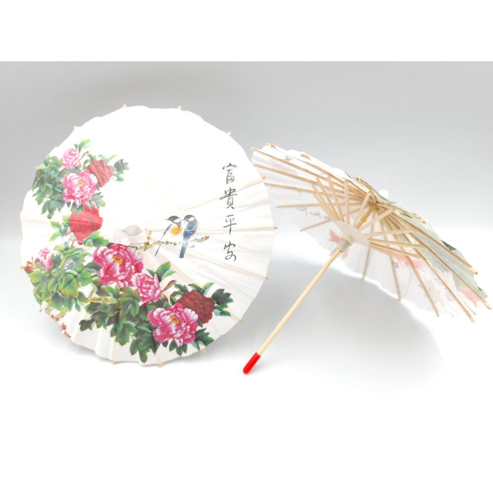 彩繪紙傘 空白紙傘 紙傘 直徑20cm 棉紙傘 彩繪傘 日式紙傘 工藝傘-細節圖2