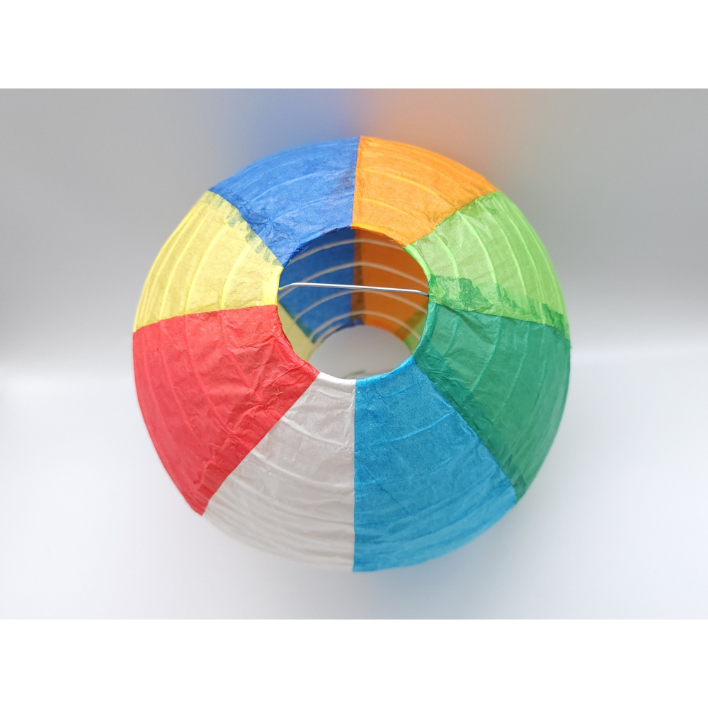 彩色燈籠 彩繪燈籠 紙燈籠 圓形燈籠 直徑15cm/20cm/30cm-細節圖7