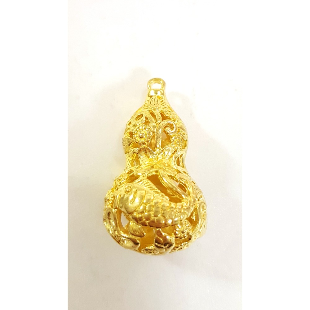 銅葫蘆 簍空葫蘆 招財 鎮宅 化煞 保平安 2.5-4.2cm 黃銅-規格圖8