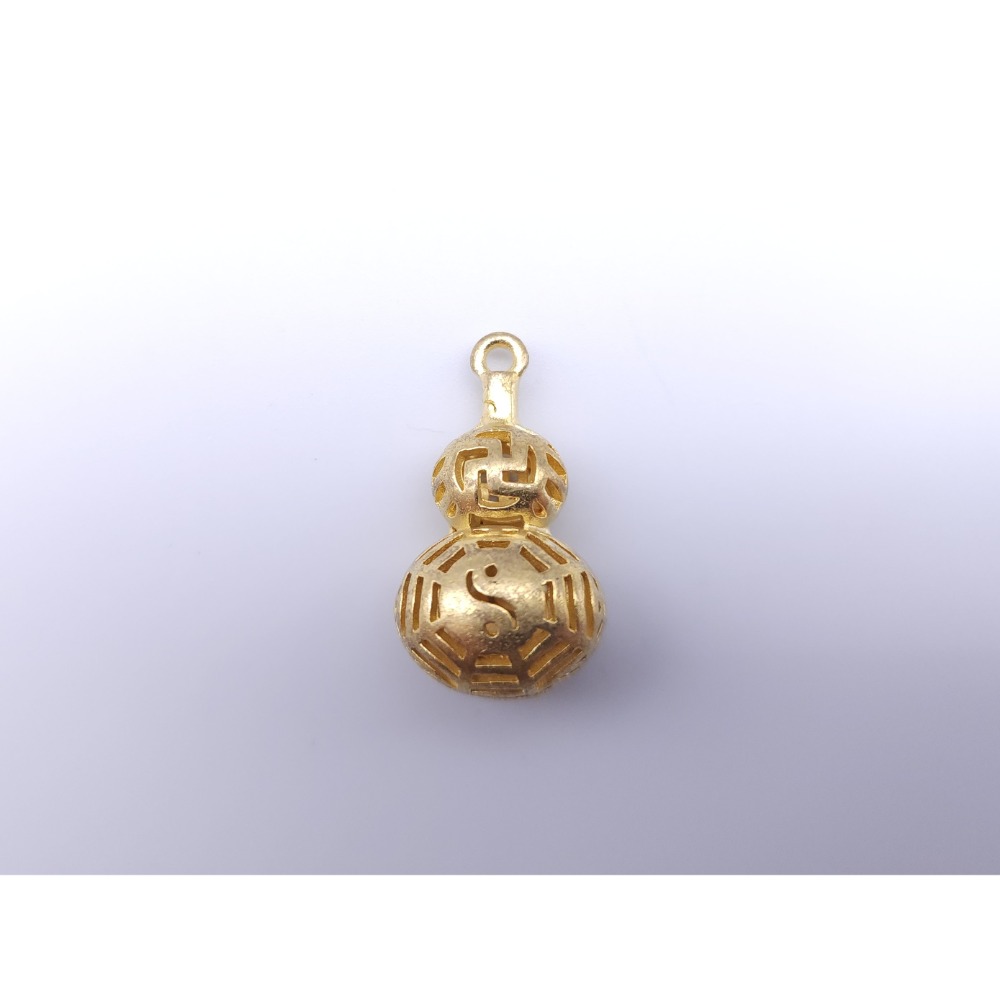 銅葫蘆 簍空葫蘆 招財 鎮宅 化煞 保平安 2.5-4.2cm 黃銅-規格圖8
