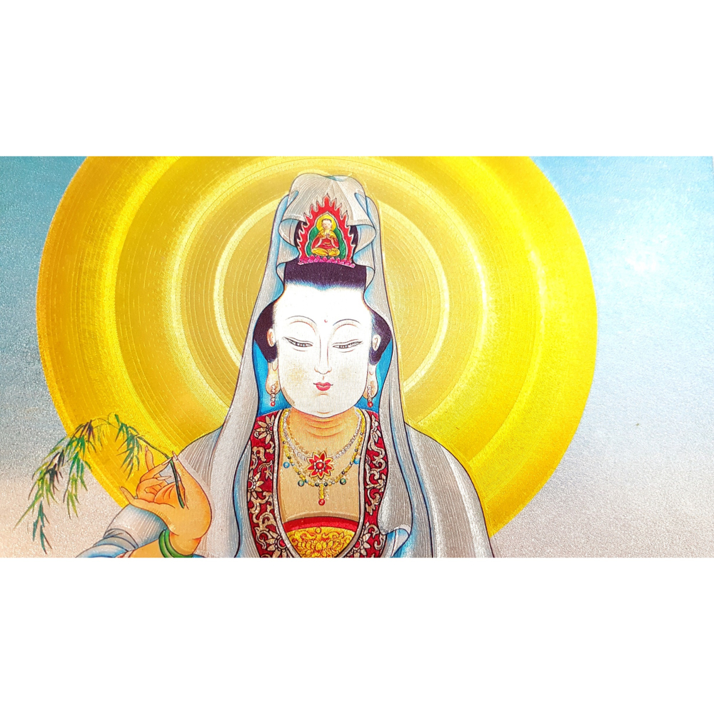 觀音 觀世音 觀音坐蓮 佛卡 結緣品 普渡-細節圖2