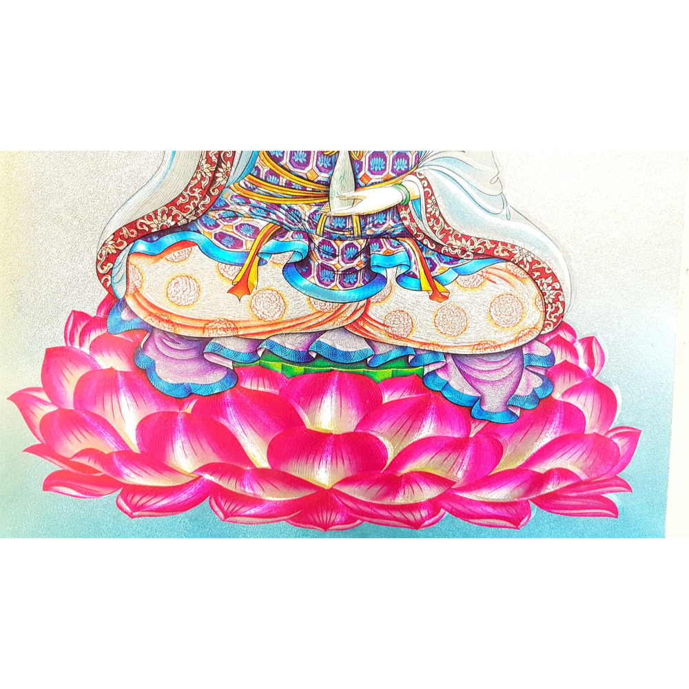 觀音 觀世音 觀音坐蓮 佛卡 結緣品 普渡-細節圖3