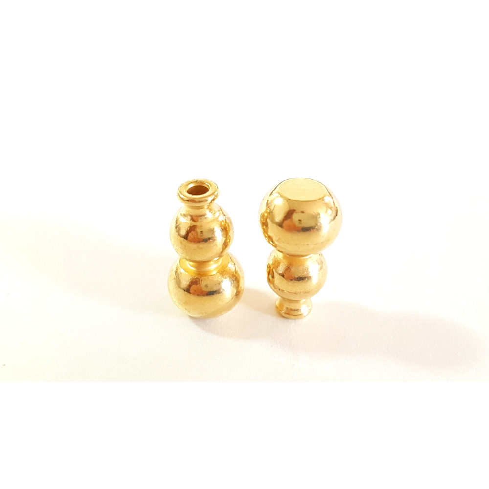 銅葫蘆 招財 化煞 保平安 結緣品 2.3cm-4.2cm 黃銅-細節圖4