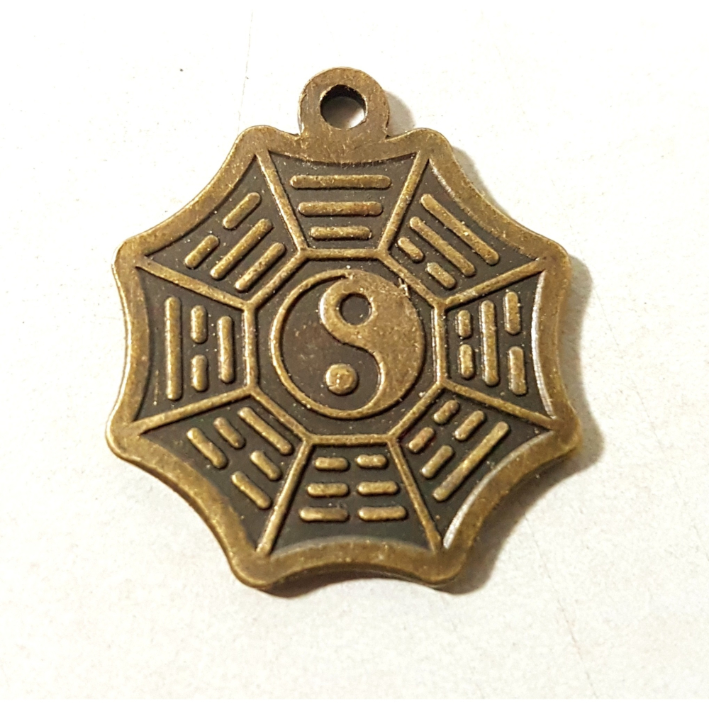觀音錢 八卦錢 平安錢 銅錢 (純銅) 2.7cm-細節圖2