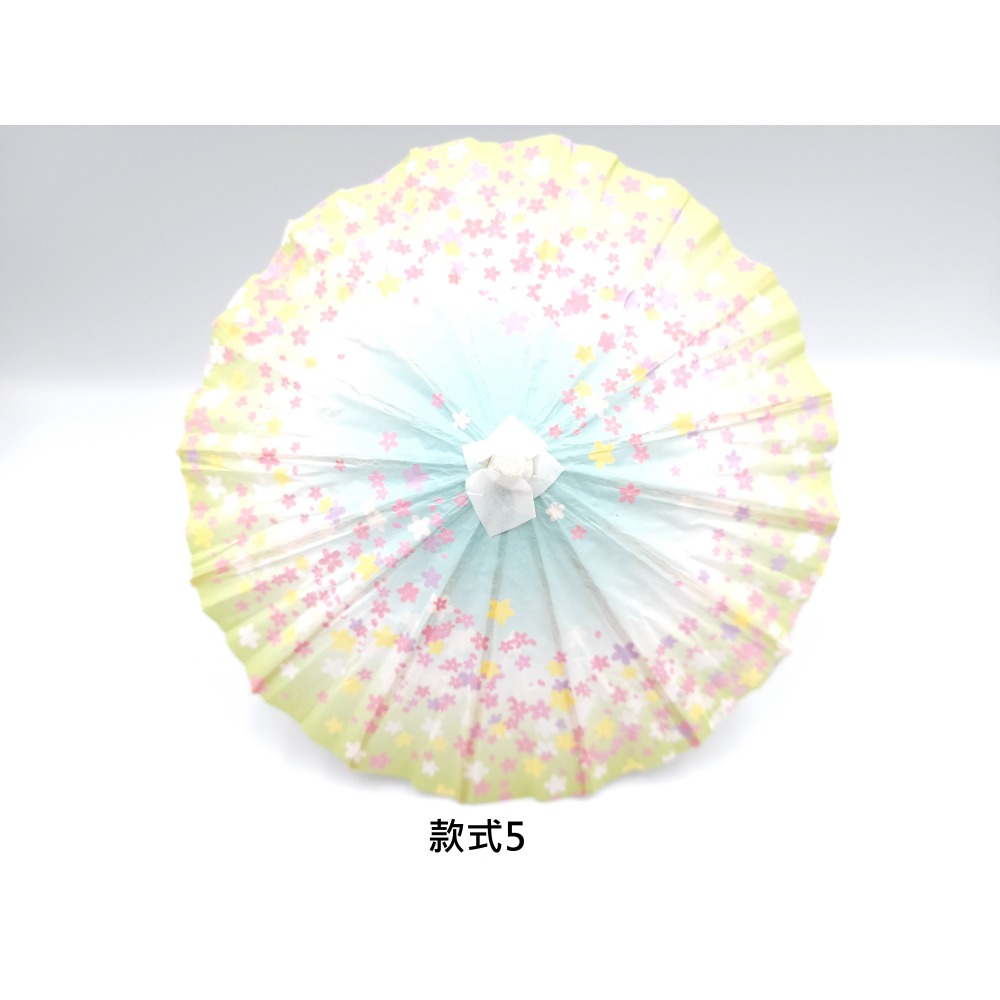 彩繪紙傘 空白紙傘 紙傘 直徑20cm 棉紙傘 彩繪傘 日式紙傘 工藝傘-規格圖7