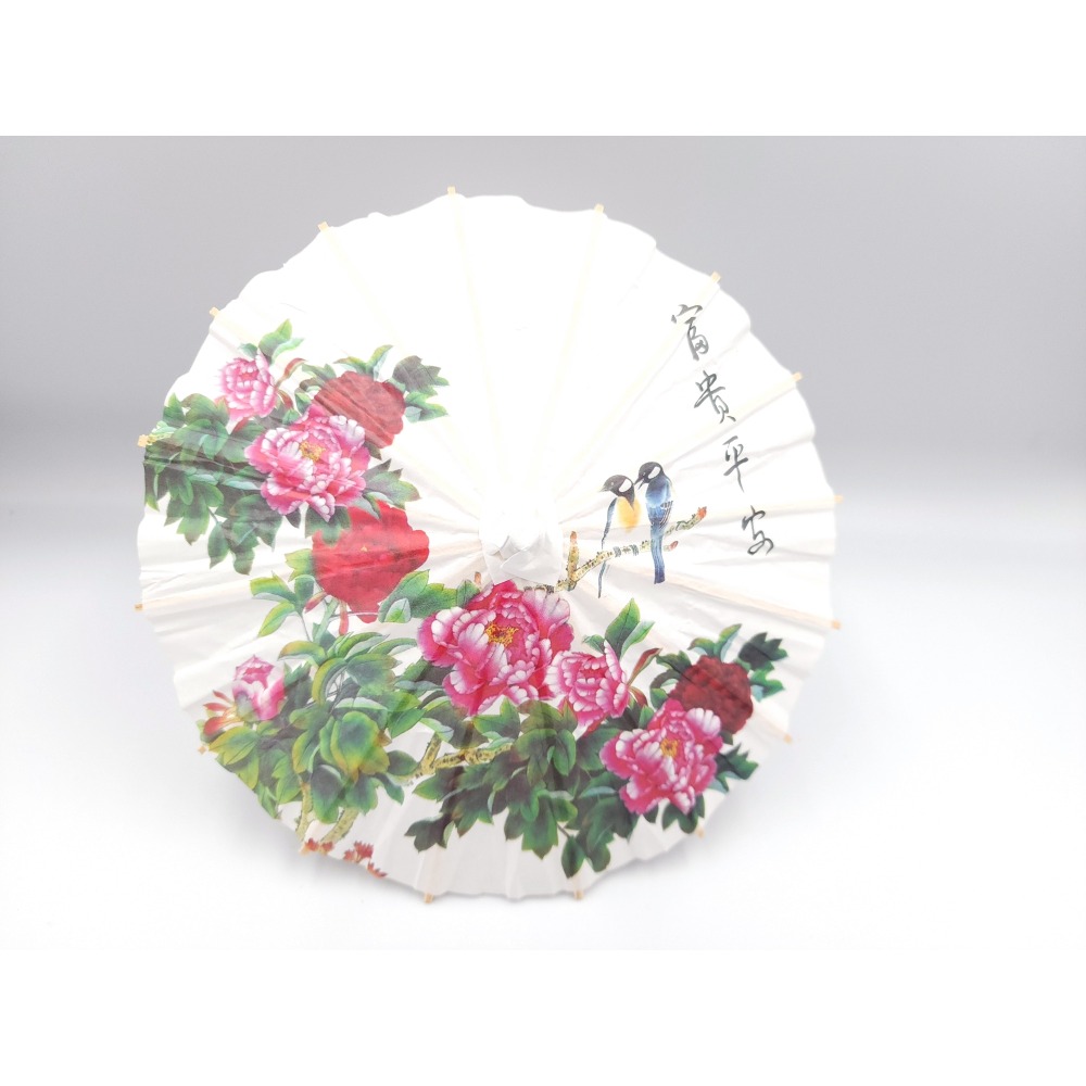彩繪紙傘 空白紙傘 紙傘 直徑20cm 棉紙傘 彩繪傘 日式紙傘 工藝傘-規格圖7