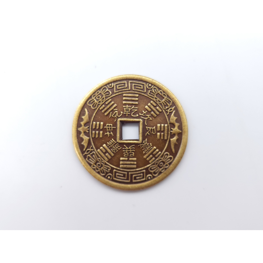 八卦十二生肖 八卦錢 十二生肖錢 銅錢 鎮宅銅錢 (純銅) 3.5cm 買10送1-細節圖2