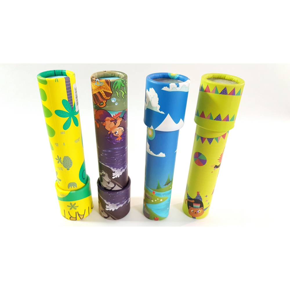 萬花筒 旋轉萬花筒 益智玩具 紙萬花筒 兒童玩具 兒童禮物 懷舊童玩-細節圖2