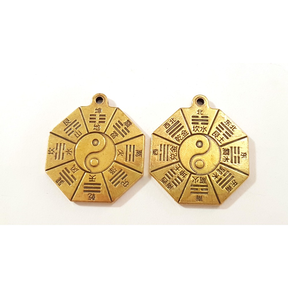 八卦錢 鎮宅 化煞 銅錢 平安錢3.5cm/4cm-規格圖3