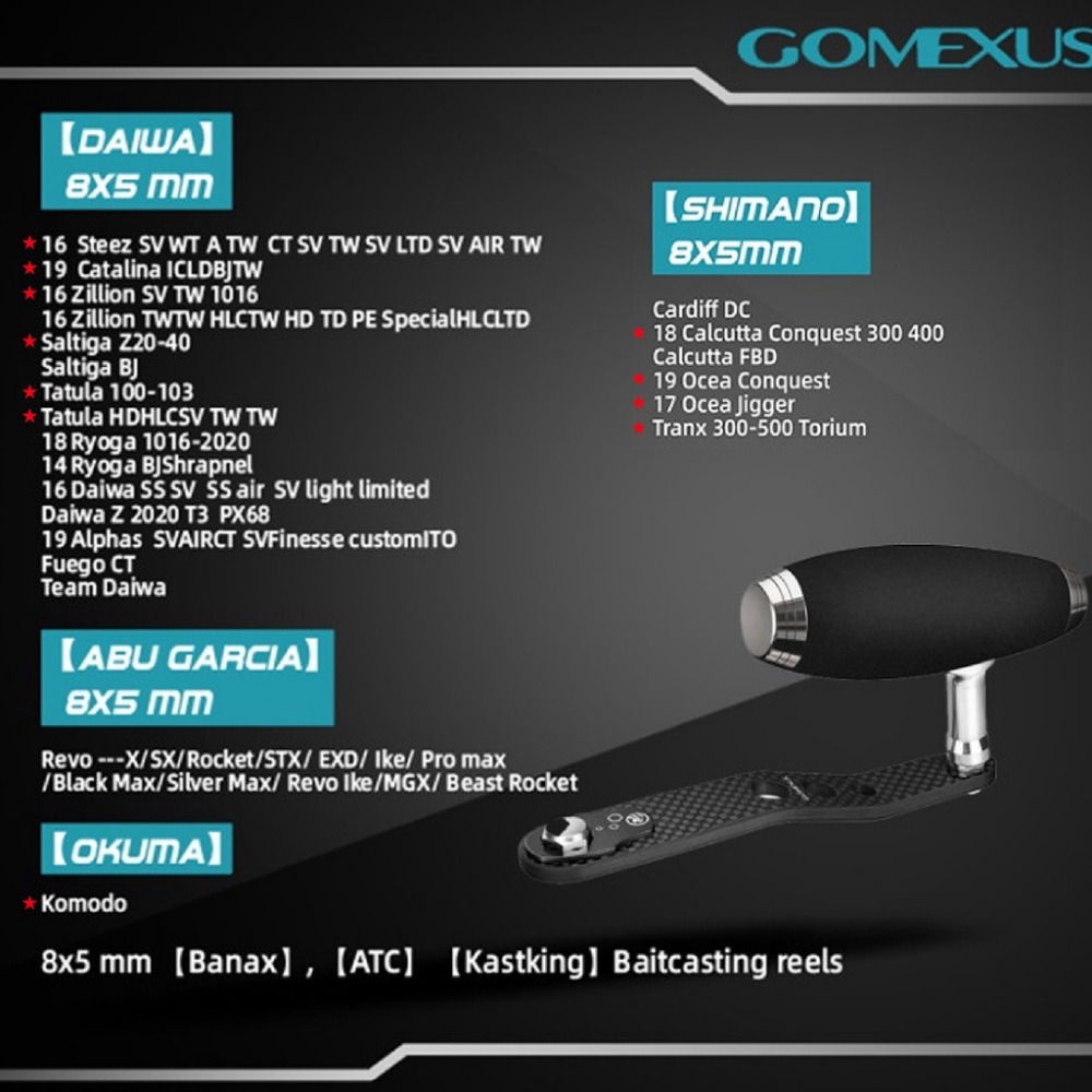 【🔥Gomexus 改裝配件】大烏龜碳纖維單搖臂改裝 | 海釣船釣鐵板禧瑪諾shimano daiwa捲線器lc-細節圖6