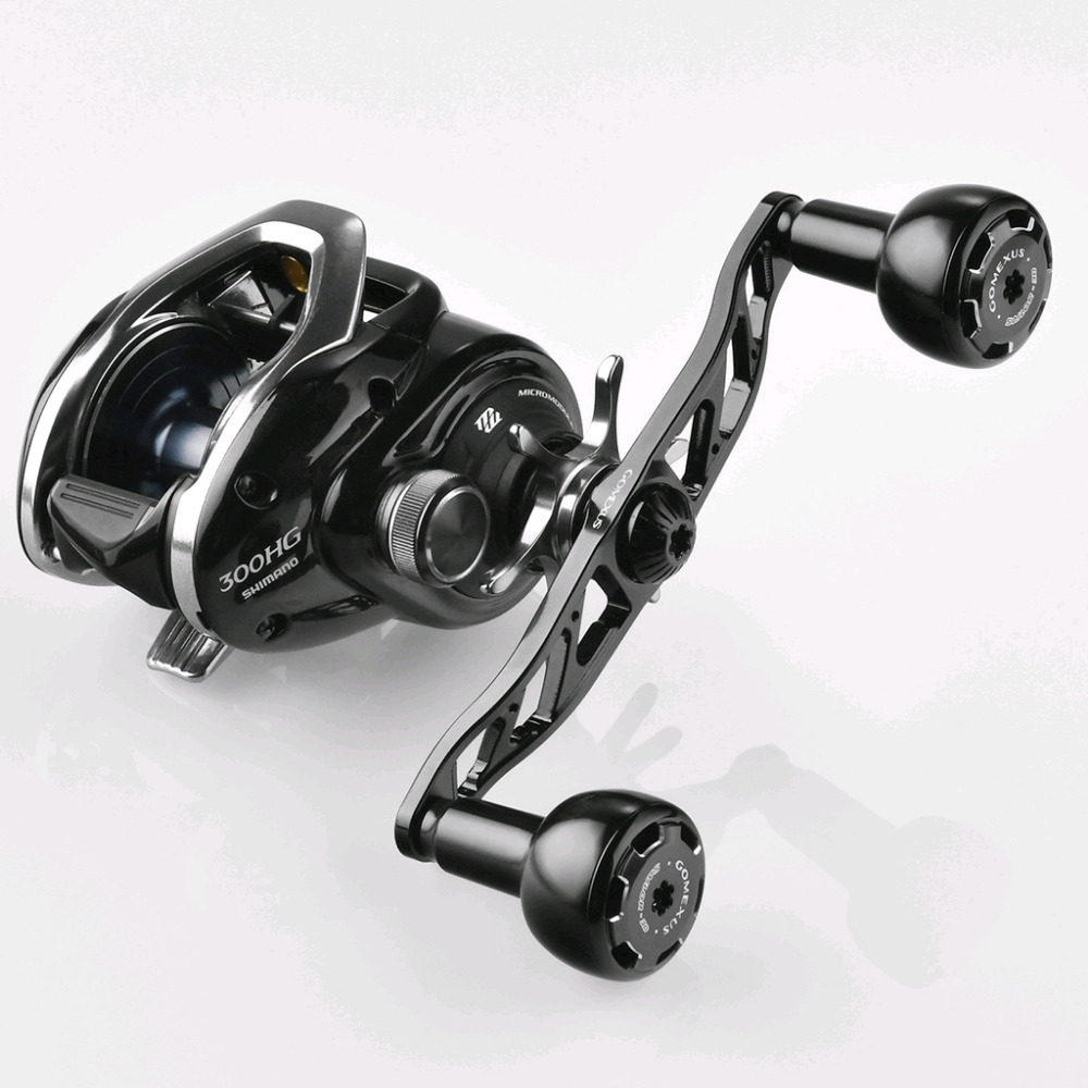 【🔥Gomexus 改裝配件】重型路亞改裝手把 100 /120mm 小烏龜 鼓輪 Shimano Daiwa 船釣-細節圖4