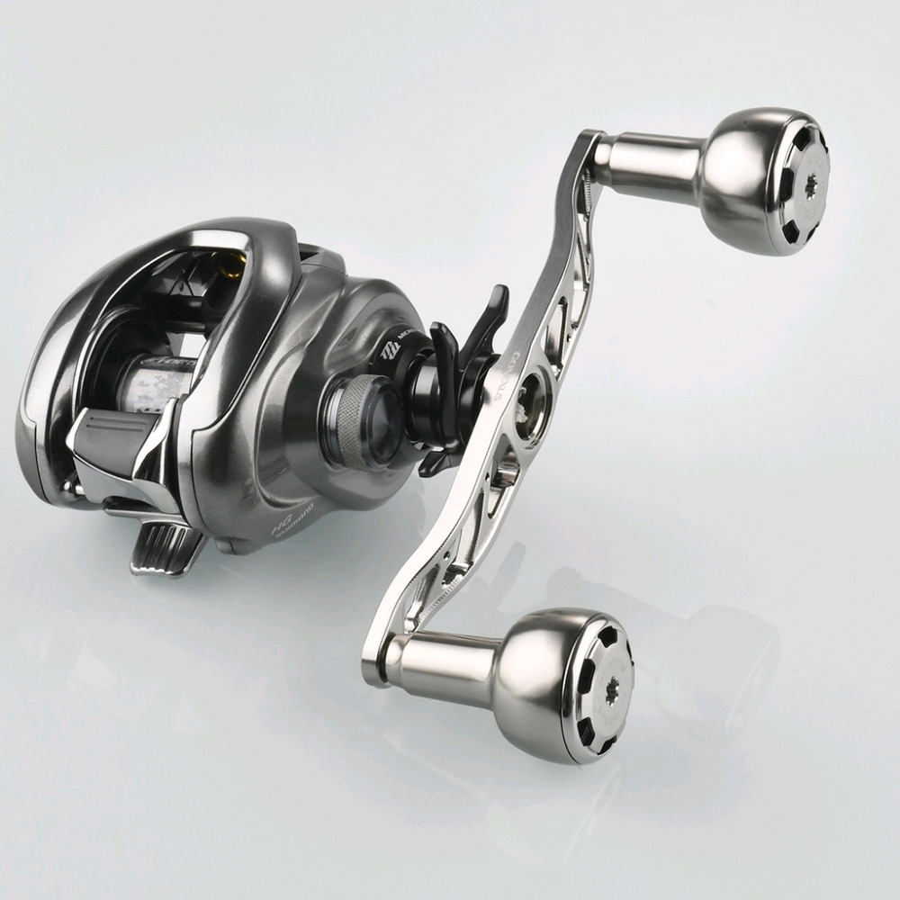 【🔥Gomexus 改裝配件】重型路亞改裝手把 100 /120mm 小烏龜 鼓輪 Shimano Daiwa 船釣-細節圖5