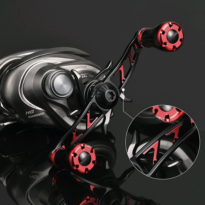 【🔥Gomexus 改裝配件】小烏龜 水滴輪 金屬雙把手搖臂 適用 shimano daiwa 捲線器-細節圖6