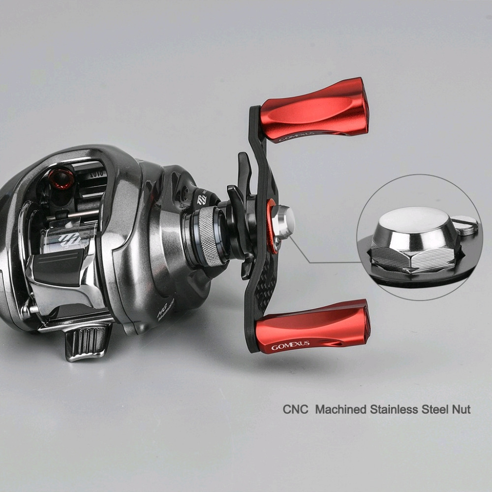 【🔥Gomexus 改裝配件】小烏龜 輕型碳纖維搖臂 95mm shimano daiwa okuma 捲線器 改裝路-細節圖4