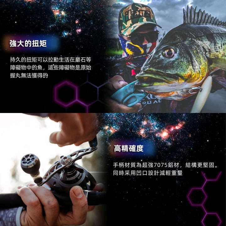 【🔥Gomexus 改裝配件】小烏龜搖臂100mm | 適用shimano daiwa abu 捲線器 搖臂-細節圖3