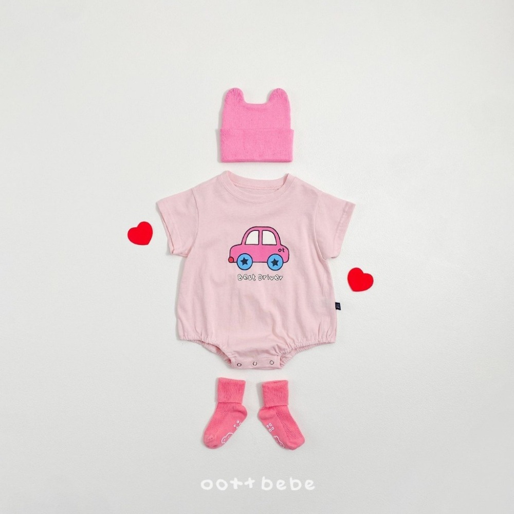 OOTTBEBE 純棉可愛包屁衣-細節圖3