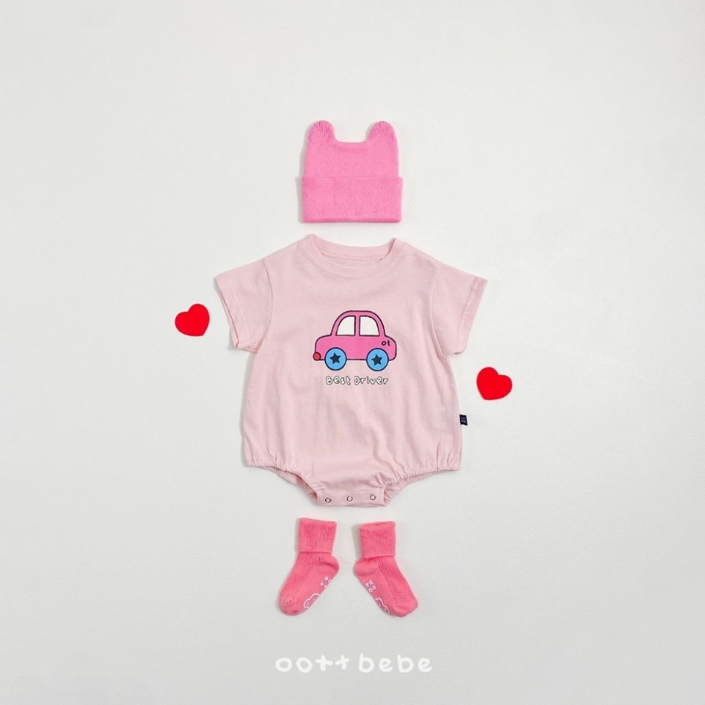OOTTBEBE 純棉可愛包屁衣-規格圖6