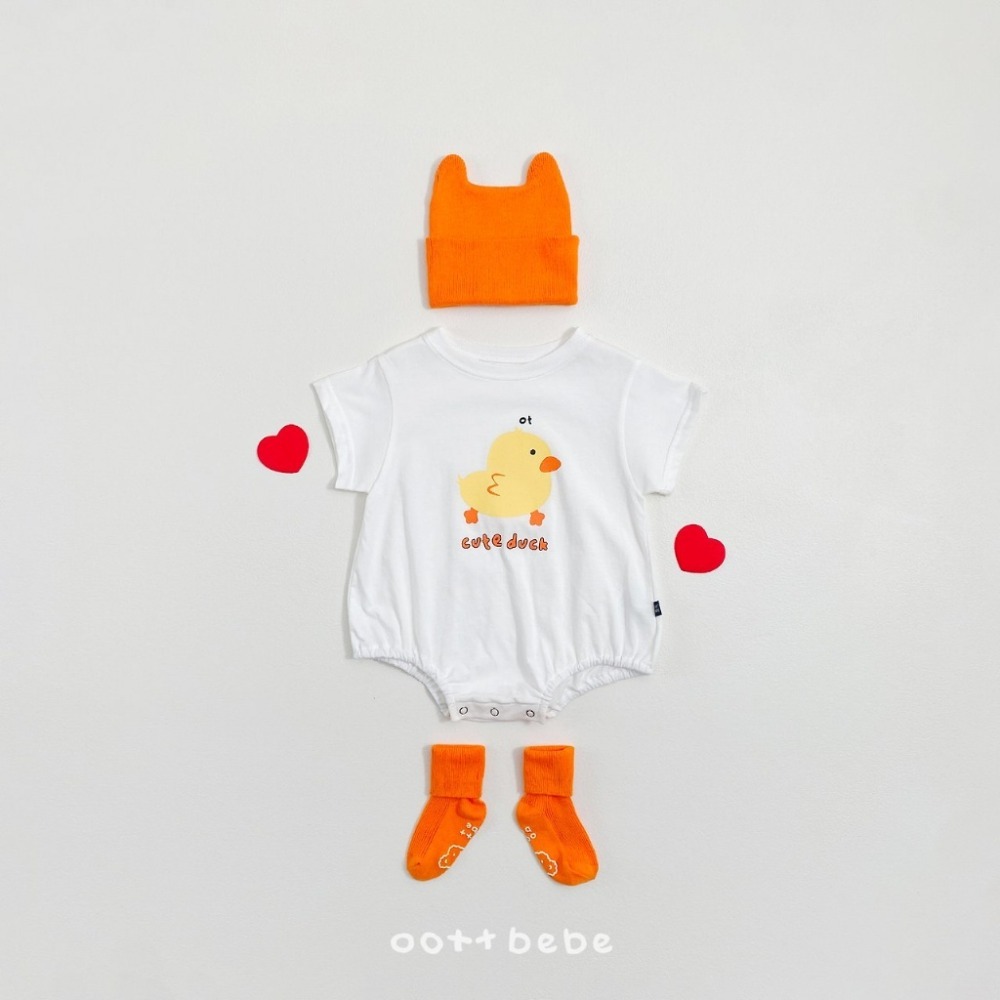 OOTTBEBE 純棉可愛包屁衣-規格圖6